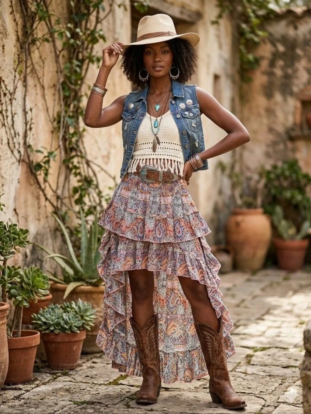 Anthropologie Muche & Muchette NWTs Ramzy  High Low Skirt